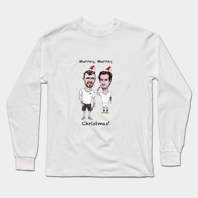 Murray, Murray Christmas Long Sleeve T-Shirt by dizzycat-biz